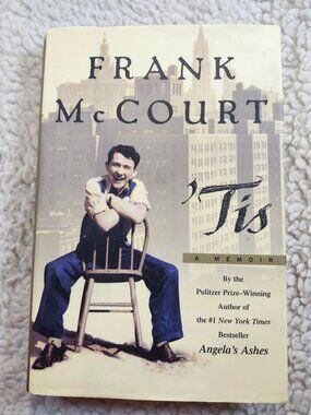 Frank McCourt Tis A Memoir Hardcover Scribner 1999 Dust Jacket Good Clean Pages